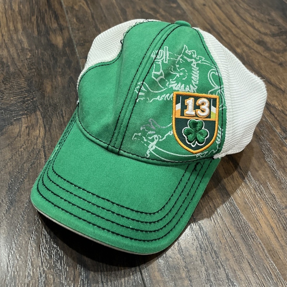 Notre Dame Fighting Irish Hat Adidas Clima Lite SnapBack‎ Mesh Cap Y2k